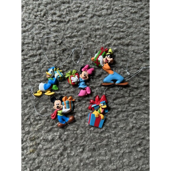 Disney Other - Disney Mickey Mouse & Friends Holiday Christmas Ornaments Pluto, Minnie, Goofy